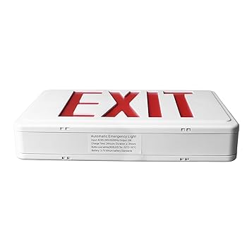 Amazon.co.jp: LED 非常口標識、IP30 保護等級 3W AC85-265V
